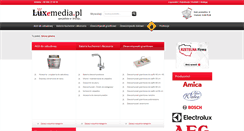 Desktop Screenshot of luxemedia.pl